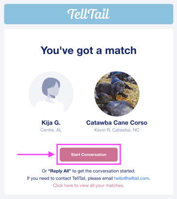 starting conversation with buyer leads